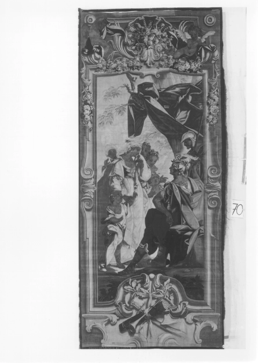 Arazzo - Cesare rifiuta Cleopatra, Musei Reali, Palazzo Reale, Torino
